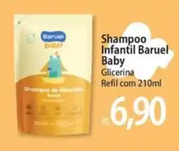 Atacadão Shampoo Infantil Baruel Baby Glicerina Refil oferta