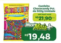 Mart Minas Confeito Chococandy Pct. oferta