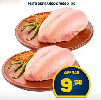 Dom Atacadista Peito de frango c/osso oferta