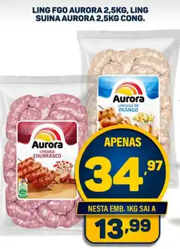 Dom Atacadista Ling fgo aurora, ling suina aurora cong. oferta