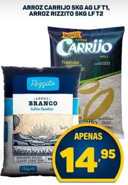 Dom Atacadista Arroz carrijo ag lf t1, arroz rizzito lf t2 oferta
