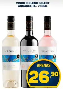 Dom Atacadista Vinho chileno select aquarelha oferta