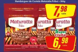 Rede Supermarket Hambúrguer de Costela Maturatta Friboi - 180g oferta