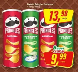 Rede Supermarket Batata Pringles Sabores oferta