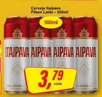 Rede Supermarket Cerveja Itaipava Pilsen Latão oferta