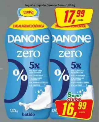 Rede Supermarket Iogurte Líquido Danone Zero oferta