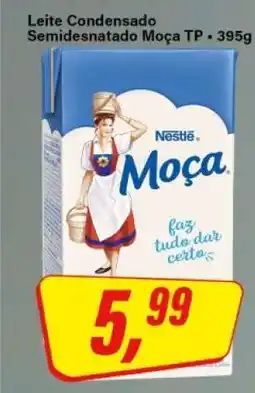 Rede Supermarket Leite Condensado Semidesnatado Moça TP oferta