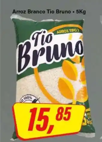 Rede Supermarket Arroz Branco Tio Bruno oferta