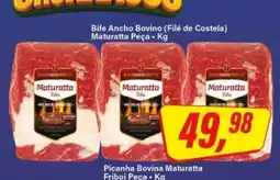Rede Supermarket Bife Ancho Bovino (Filé de Costela) Maturatta Peça oferta