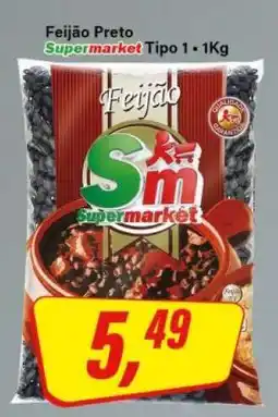 Rede Supermarket Feijão Preto Supermarket oferta