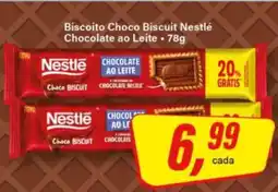 Rede Supermarket Biscoito Choco Biscuit Nestlé oferta