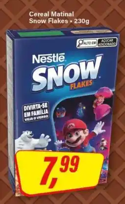 Rede Supermarket Cereal Matinal Snow Flakes oferta