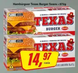 Rede Supermarket Hambúrguer Texas Burger Seara oferta