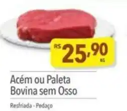 Supermercados Condor Acem ou Paleta Bovina sem Osso 1kg oferta