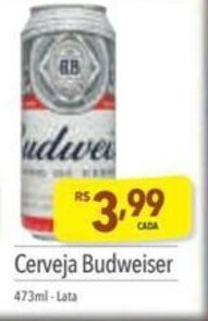 Supermercados Condor Cerveja Budweiser 473ml oferta