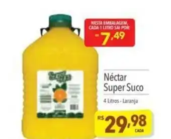 Supermercados Condor Nectar Super Suco 4L oferta