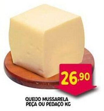 Bom Dia Queijo Mussarela peca ou pedaco 1kg oferta