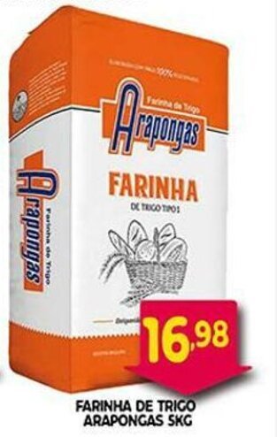 Bom Dia Farinha de Trigo Arapongas 5kg oferta