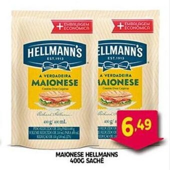 Bom Dia Maionese Hellmann's 400g sache oferta