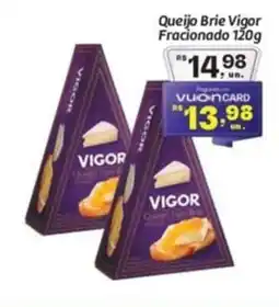 Comper Queijo Brie Vigor Fracionado oferta