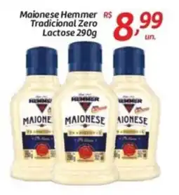 Comper Maionese Hemmer Tradicional Zero Lactose oferta