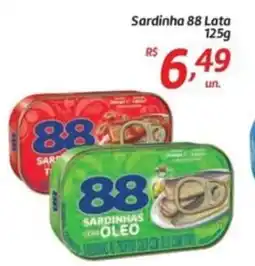 Comper Sardinha 88 Lata oferta