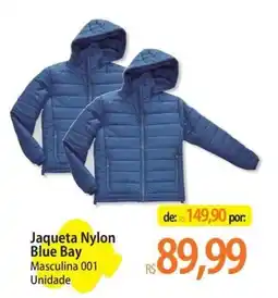 Atacadão Jaqueta Nylon Blue Bay oferta