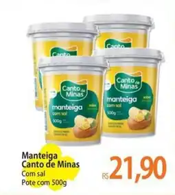 Atacadão Manteiga Canto de Minas oferta