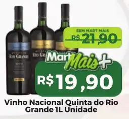 Mart Minas Vinho Nacional Quinta do Rio Grande Unidade oferta