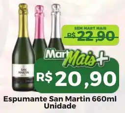 Mart Minas Espumante San Martin Unidade oferta