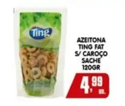 Higa's Supermercado Azeitona ting fat s/caroço sache oferta