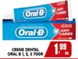 Higa's Supermercado Creme dental oral b 1, 2, 3 oferta