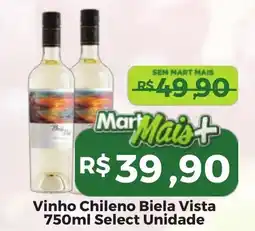Mart Minas Vinho Chileno Biela Vista Select Unidade oferta