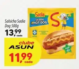Asun Salsicha Sadia Dog oferta
