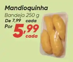 Dia Mandioquinha Bandeja oferta