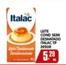 Higa's Supermercado Leite cond semi desnatado italac tp oferta