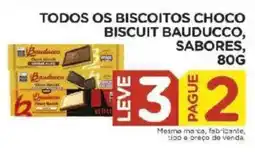Carrefour Todos os biscoitos choco biscuit bauducco, sabores, oferta