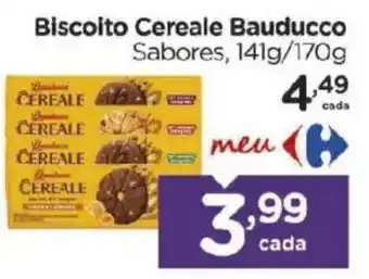 Carrefour Biscoito Cereale Bauducco Sabores, oferta
