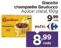 Carrefour Biscoito champanhe Bauducco Açúcar cristal, oferta