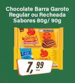 Rede Supermarket Chocolate Barra Garoto oferta