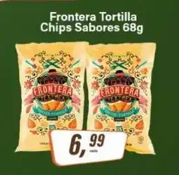 Rede Supermarket Frontera Tortilla Chips Sabores 68g oferta