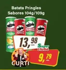 Rede Supermarket Batata Pringles Sabores 104g/109g oferta