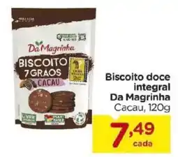 Carrefour Biscoito doce integral Da Magrinha Cacau, oferta