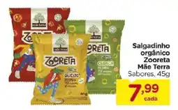 Carrefour Salgadinho orgânico Zooreta Mãe Terra Sabores, oferta