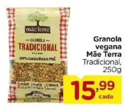 Carrefour Granola vegana Mãe Terra Tradicional, oferta