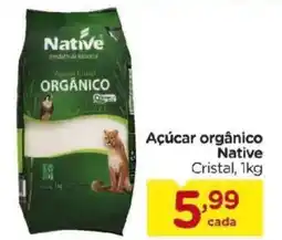 Carrefour Açúcar orgânico Native Cristal, oferta