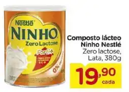 Carrefour Composto lácteo Ninho Nestlé Zero lactose, Lata, oferta