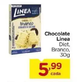 Carrefour Chocolate Linea Diet, Branco, oferta