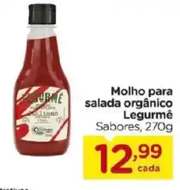 Carrefour Molho para salada orgânico Legurmê Sabores, oferta