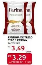 Assaí Atacadista Farina - farinha de trigo tipo 1 oferta